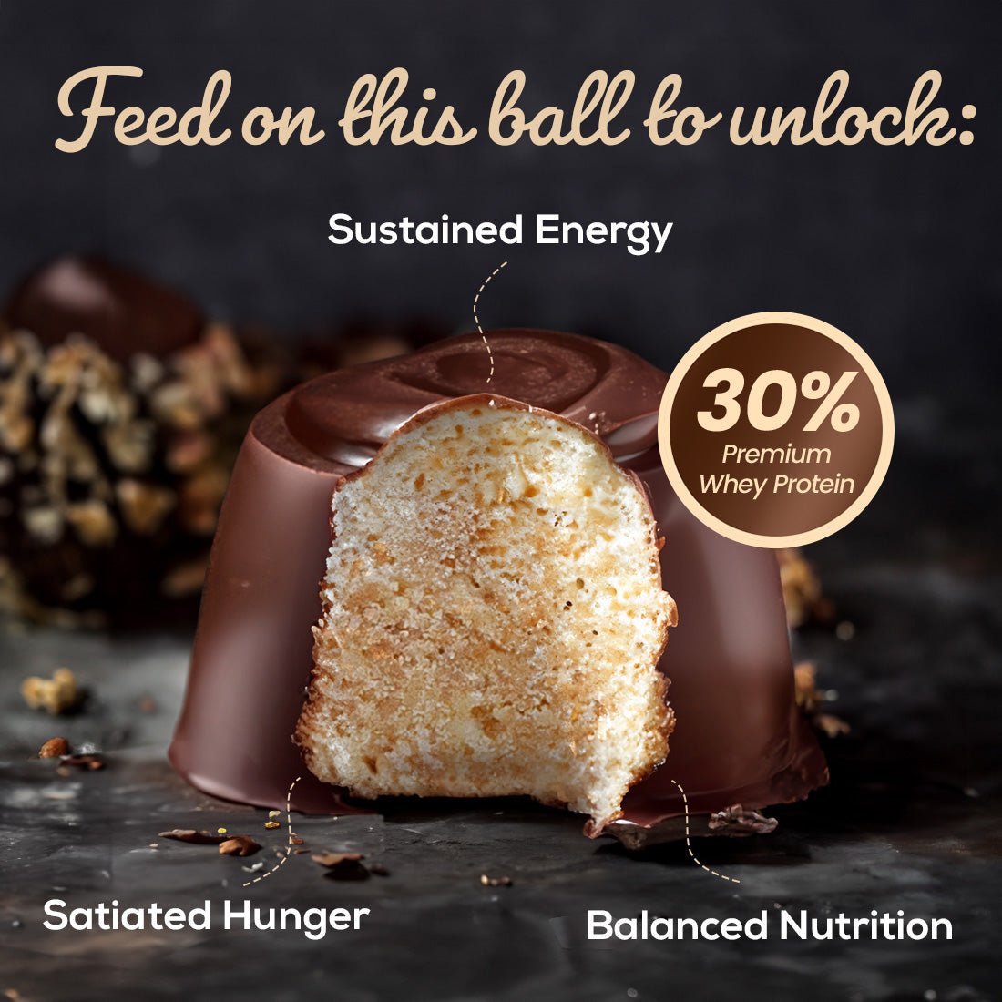Protein Truffles Trio - Set of three