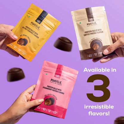 Protein Truffles Trio - Set of three
