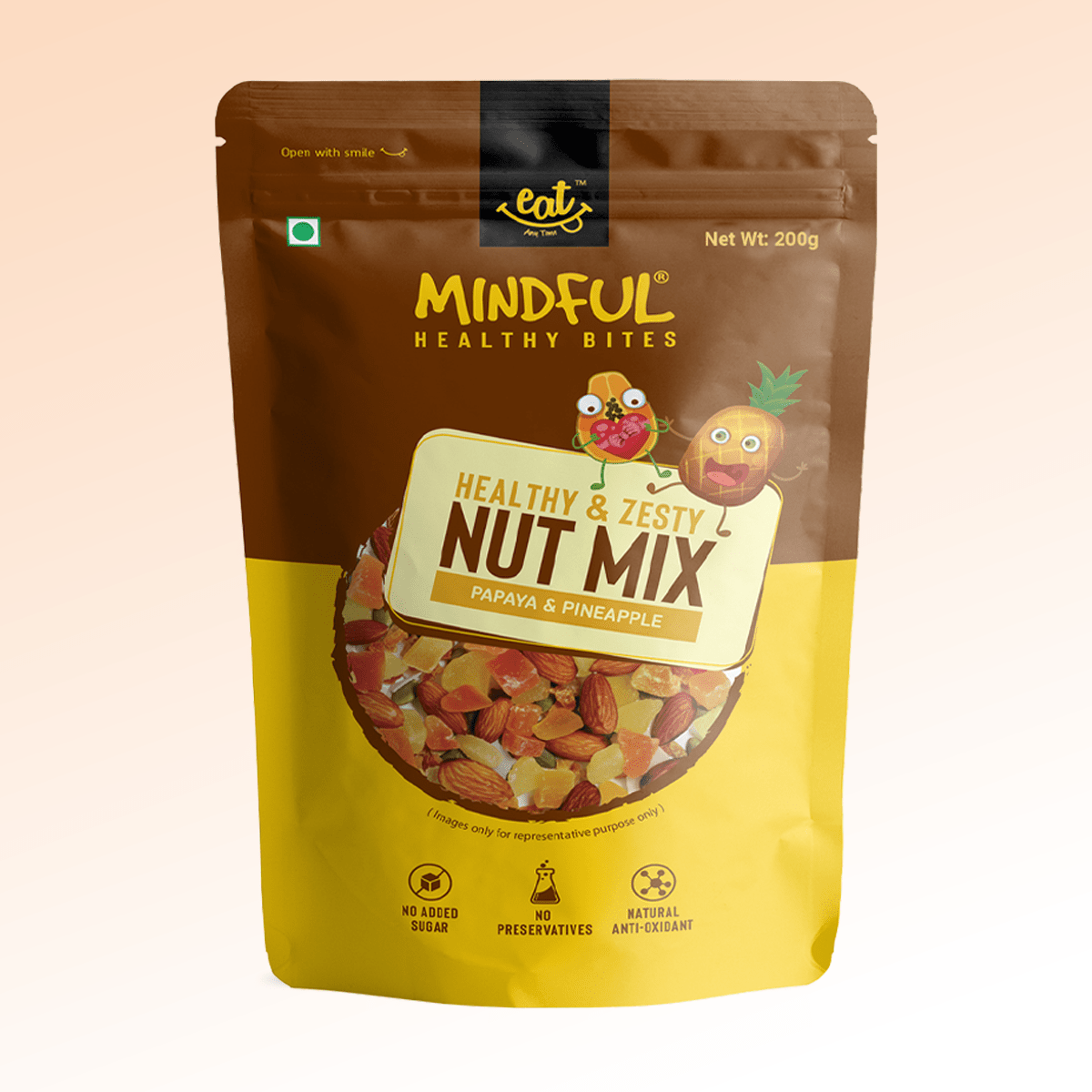 Papaya Pineapple Trailmix